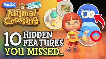 Secrets You Still Don’t Know! - ACNH 3.0 Update Details