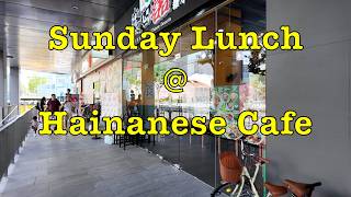 Makan Siang Minggu di Hainanese Cafe di Hotel Boss #singapore #food #lunch #walkingtour #hainanese #cafe