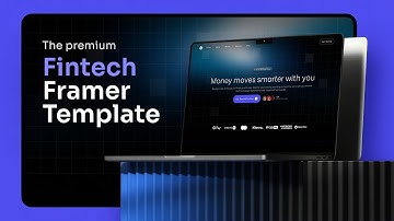 Our Globally Featured Fintech Framer Template Is Now FREE!
