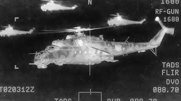 AH-64D Apache Strikes: Enemy Helicopter Destroyed by Hellfire!