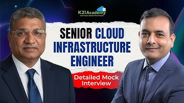 Senior Infrastructure Engineer Mock Interview | Technical & Behavioral Questions | Q&A Session
