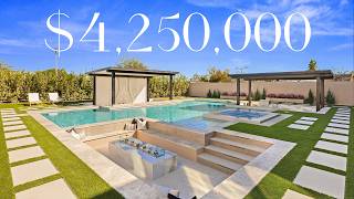 Touring A $1M Summerlin | Mesa Ridge Custom Remodel w/ Resort Backyard
