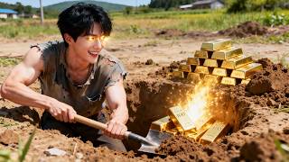 Anak miskin hidup lagi,beli tanah Rp 1000, gali 5000 kg emas! Jadi orang terkaya!