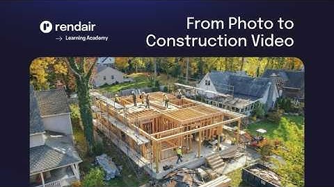 From Photo to Full Construction Video with AI | Step-by-Step Tutorial