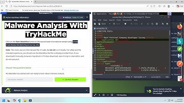 TryHackMe Advent of Cyber 2025 Day 21 | Malhare.exe