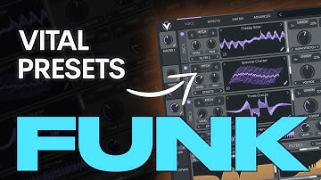 FUNK SYNTHS – Vital Presets | G-Funk / Nu-Funk / Funk House