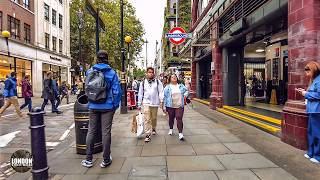 London autumn Walk 🇬🇧 London walk with me.! 🇬🇧 Traveling | Central London | Walking Tour 4K