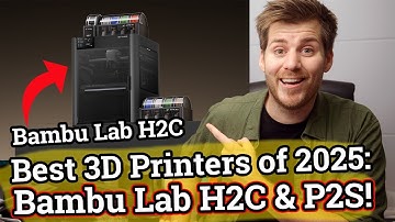 NEW BAMBU LAB PRINTER: H2C! Best Printer of 2025?! Must-Watch Before You Buy! [3D Printing News]