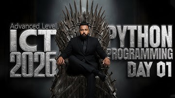 A/L ICT 2026 | Python programming - DAY 01