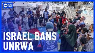 Israeli Declares UNRWA as 'Terror Group', Bans From Israeli Soil | 10 News First