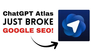 ChatGPT Atlas Just Broke Google SEO 🤯 (AI BROWSER)