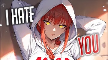 Nightcore - I Hate Everything About You (But it hits hard) (Lyrics)
