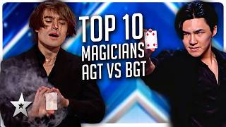 TOP 10 MIND-BLOWING Magicians from America's & Britain's Got Talent 2025!
