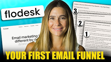 How to Build a Welcome Email Sequence in Flodesk 2025 (Beginner Tutorial)