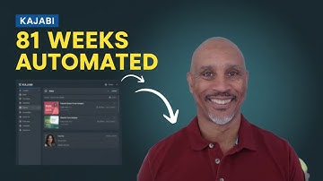 How I Automate 81 Weeks of Coaching in Kajabi (No Work)