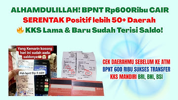 KEJUTAN AKHIR TAHUN! BPNT Tahap Akhir Cair Masif 50+ Daerah 💰 KKS Lama dan Baru Terpantau Lancar!