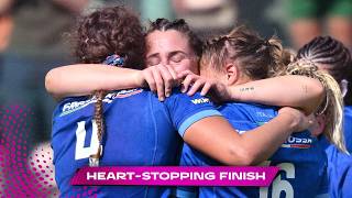 Epic Comeback HALTED ✋  | South Africa v Italy | WXV 4 | Match Highlights