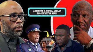 NEWS24 DROPPED A BOMBSHEL CELE, MATLALA & RAMAPHOSA'S RELATIVE SECRET SUMMIRT.