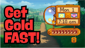 5 BEST Ways to Get Rich FAST in Stardew Valley (Unlimited Resources)