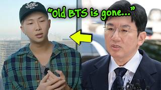 ❗Old BTS is gone, Suga singled out unfairly, RM talks about going solo