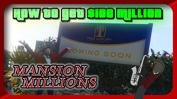 $100M Guide to Mansion Millions in GTA 5 Before & After The DLC  - GTA V Online - Funk