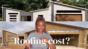 BUILDING VLOG 4 - Roofing cost South Africa | Butterfly roof | Cost breakdown