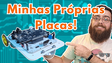 Montei um Robô usando as minhas Placas Modulares!