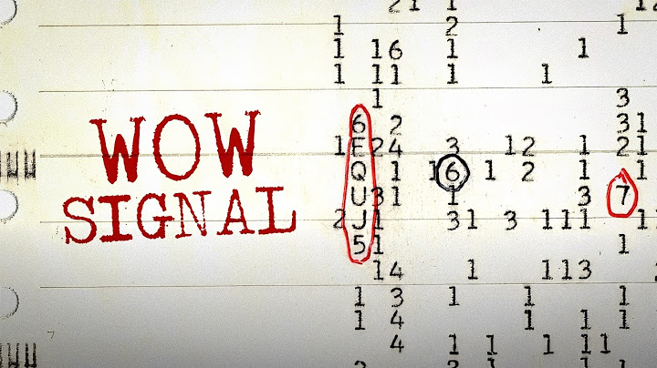 The WOW Signal: Did Aliens Try to Contact Us?