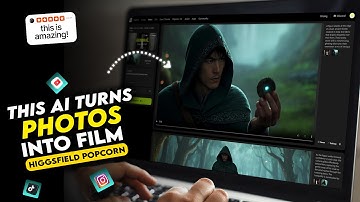 This AI Turns ONE Image Into a Whole Movie 🎥 (Higgsfield Popcorn Review)
