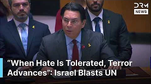 FIERY REMARKS: Israel Accuses World of Hypocrisy on Hamas, Iran and Antisemitism at UNSC | AC1G