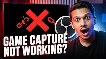 How to Fix OBS Game Capture Black Screen Problem