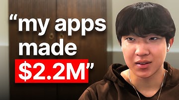 He made $2.2M from building simple apps. Here