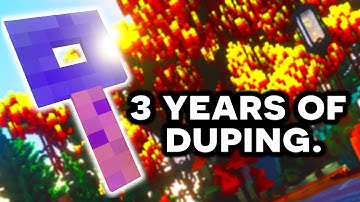 3 Years of Duping on Pay-to-Win Minecraft Servers.