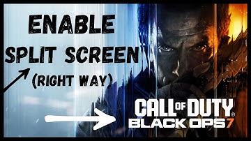 How to Play Split Screen in Call of Duty Black Ops 7 on PS5 (Tutorial)