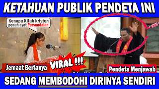 PERTANYAAN SUSAH UNTUK DIJAWAB PENDETA ESRA SORU