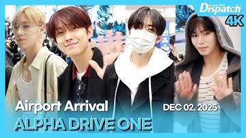 알파드라이브원, "MAMA에서 첫 무대 마치고 컴백!"ㅣALPHA DRIVE ONE, "Arrival after performing MAMA 2025" [공항]