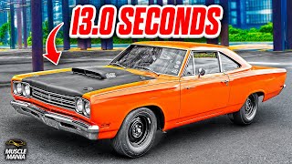 10 FASTEST 1960s Muscle Cars Over The Quarter Mile!