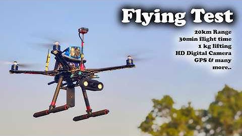DIY S500 Frame Drone Build + ArduPilot Mission Planner | Full Flight Demo & Features || ⚡⚡