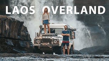 1200 KM  through REMOTE LAOS with our Land Rover Defender