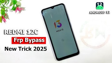 100% Working || How Tow Redmi 12c Frp Bypass | New Trick 2025 || Without Pc