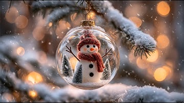 [30 minutes] Beautiful Winter Cafe Video | Healing Art Movie | 3D Sound and Media Art Video