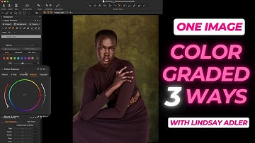 One Image Color Graded Three Ways with Lindsay Adler
