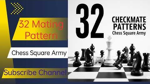 Why Chess Mating Patterns Are More Like Romance Than You Think (Part - 3) || Chess Square Army ||