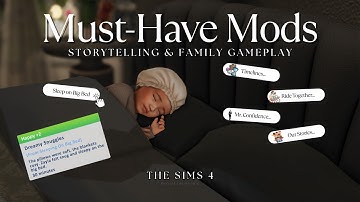 Must-Have Sims 4 Mods You Need in Your Game! [Storytelling, Gameplay & More] + Links! 🤍