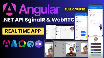 Full-Stack Real-Time Chat Application with Angular & ASP.NET Core API