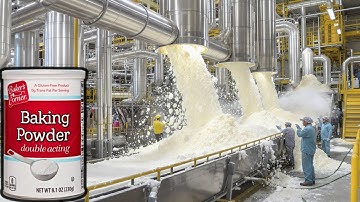 How BAKING POWDER is Made in Factory