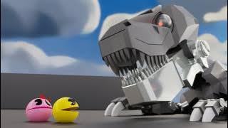 Pacman Vs Robot Monsters (Level 22 : Robo Planet)