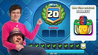 I FOUND THE BEST 20 WIN CHALLENGE DECK IN CLASH ROYALE!