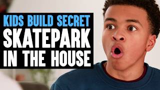 Jay's World S3 E01: Kids Build SECRET SKATEPARK In House Ft. Ben Azelart | Dhar Mann Studios