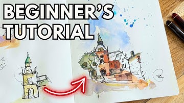 Beginnen met Urban Sketching in 5 eenvoudige stappen | Geschikt voor beginners!